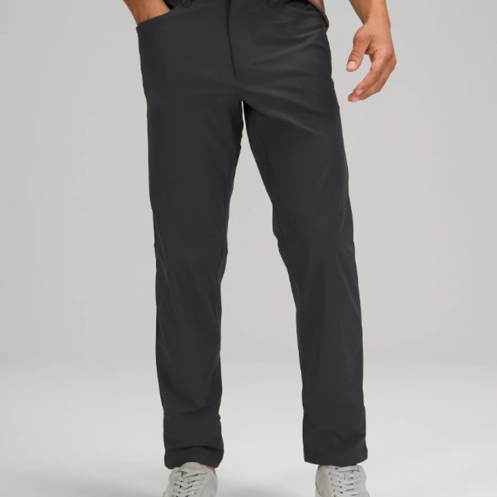 Lululemon ABC 5 Pocket Warpstream Obsidian Mens Pants